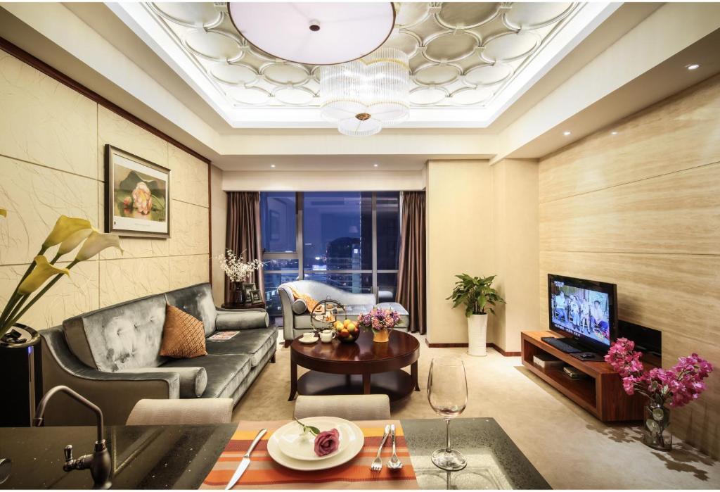 Yousu Hotel & Apartment Tianyi Square Yinyi Global Center Apartment Ningbo Cameră foto