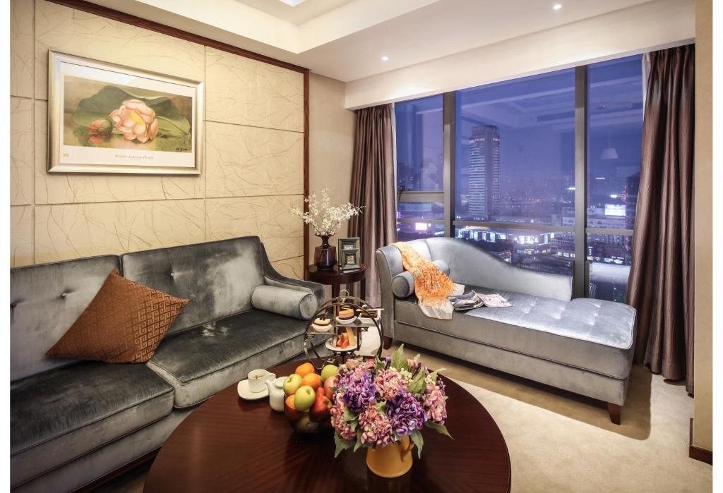 Yousu Hotel & Apartment Tianyi Square Yinyi Global Center Apartment Ningbo Cameră foto