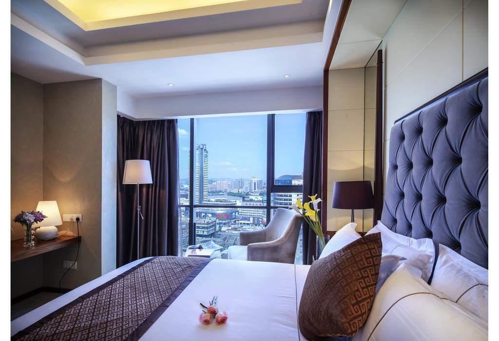 Yousu Hotel & Apartment Tianyi Square Yinyi Global Center Apartment Ningbo Exterior foto